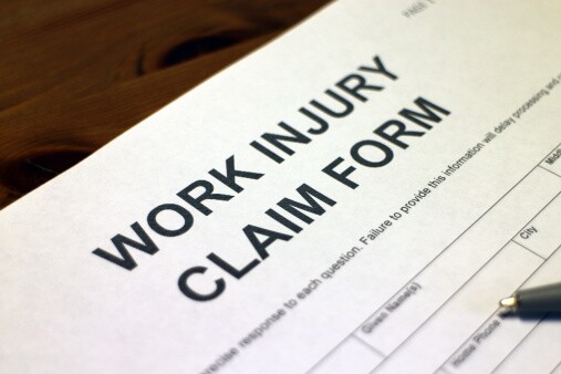 Workers Comp Lawyers In Florence SC claim form.