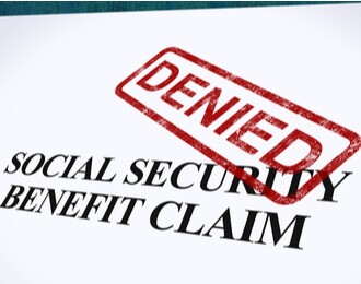 social security disability claim denied