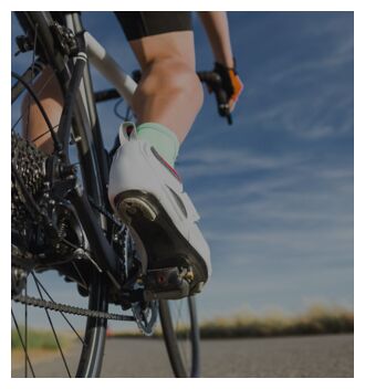 bicycle on road