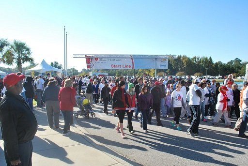 walkers start line