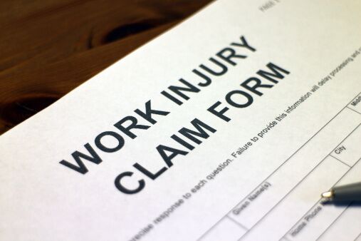 Workers Comp Lawyers In Florence SC claim form.